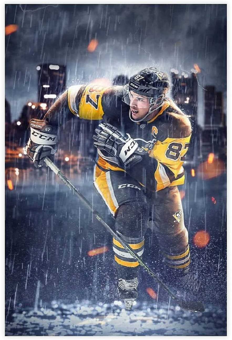 1000 Piece Jigsaw Puzzles For Adults Kids Sidney Crosby Hockey 