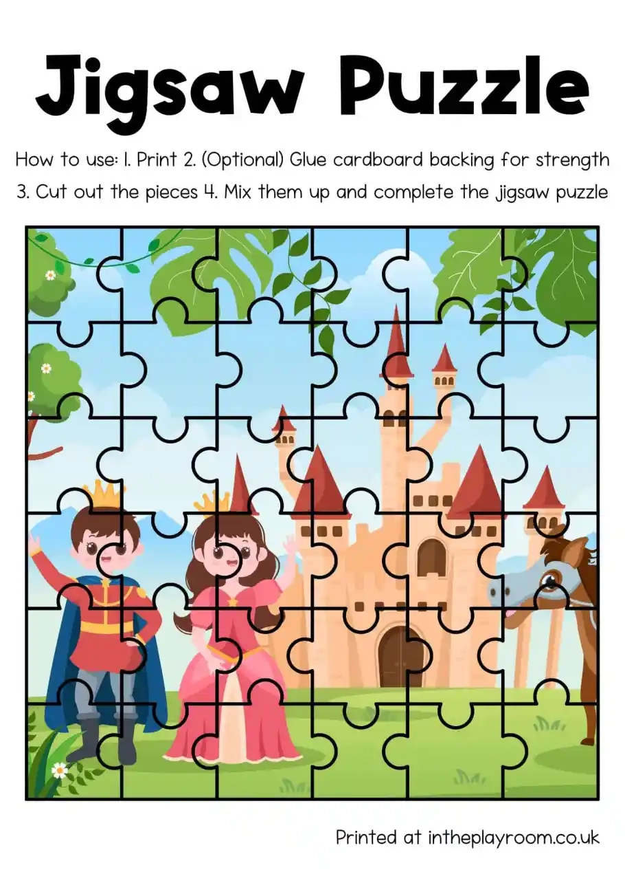 Free Printable Jigsaw Puzzles Easy