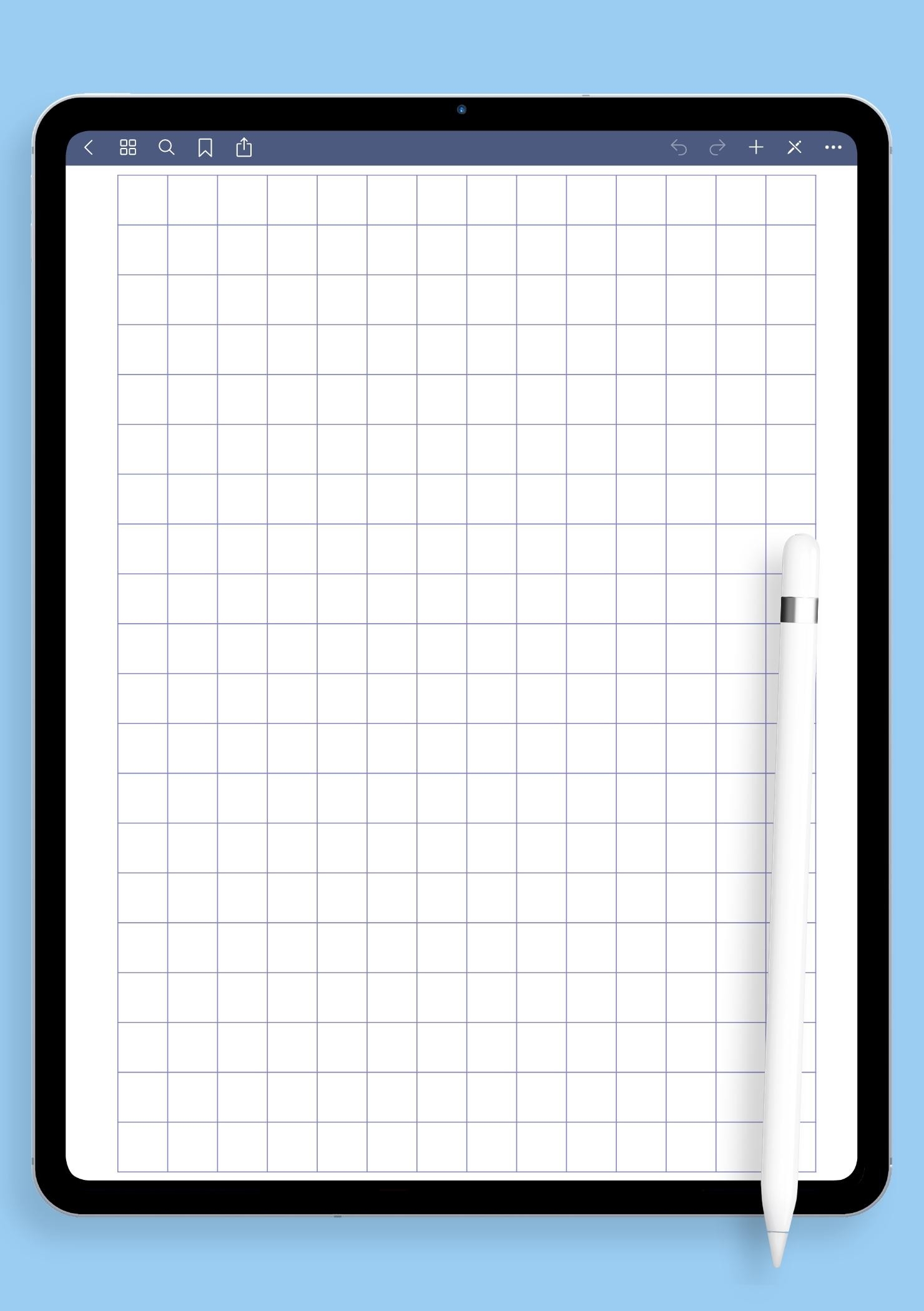 Graph Paper 1cm X 1cm