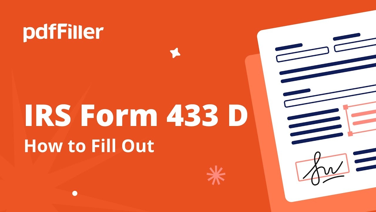 2024 Form IRS 433 D Fill Online Printable Fillable Blank 