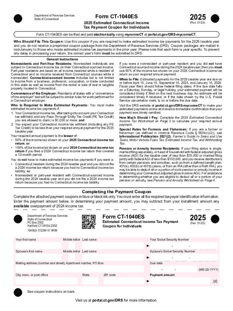Form 1040 Es 2026 Printable
