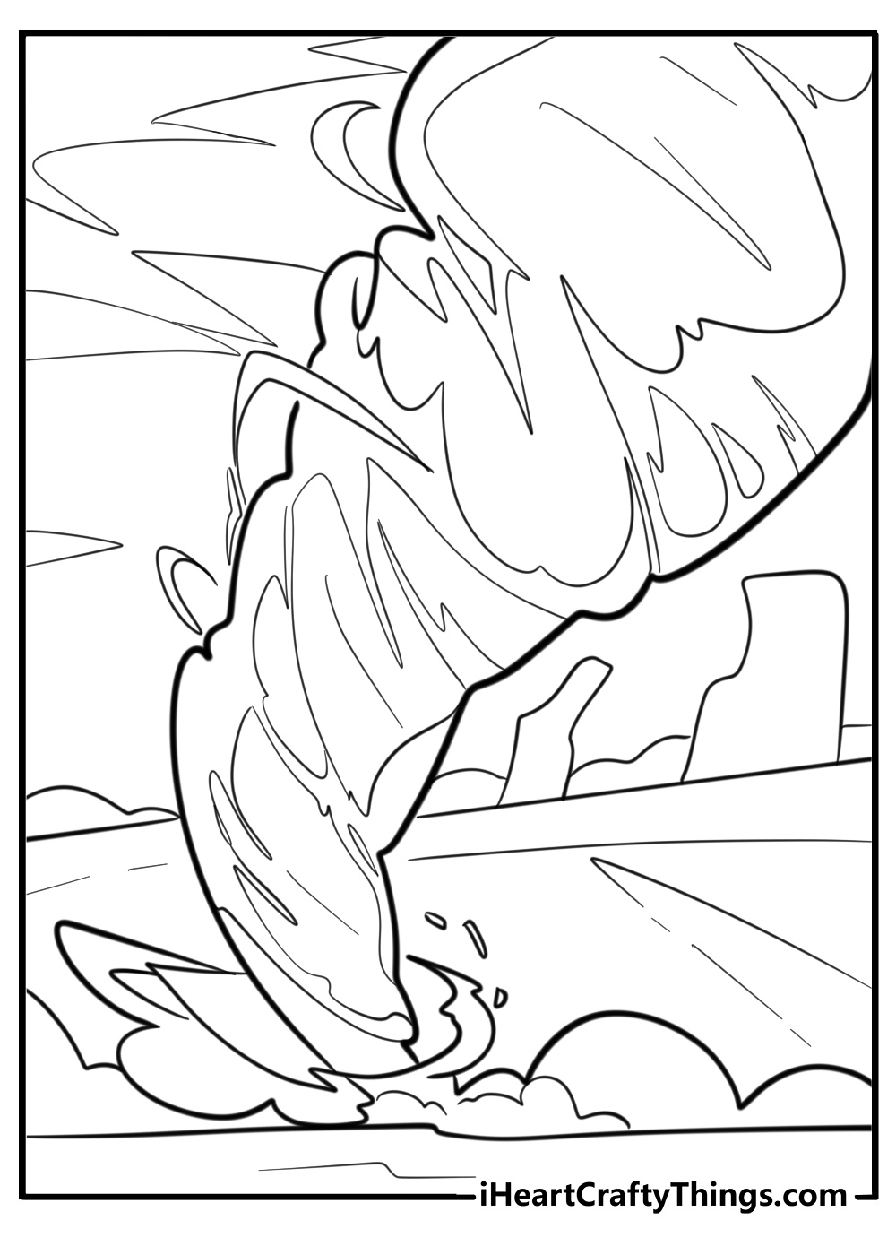 25 Tornado Coloring Pages 100 Free To Print 