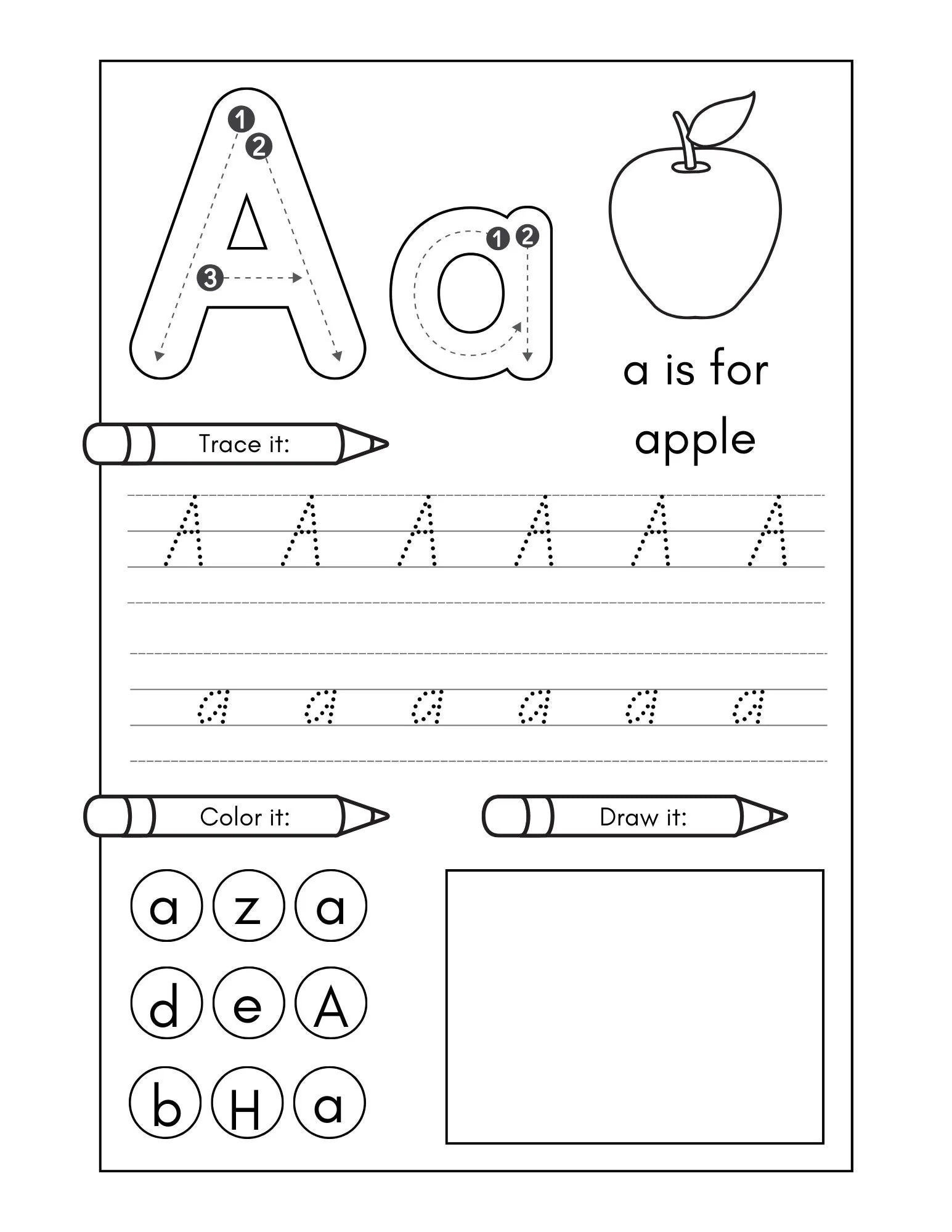 26 Alphabet Worksheets Book Companion Trace The Alphabet Worksheet 