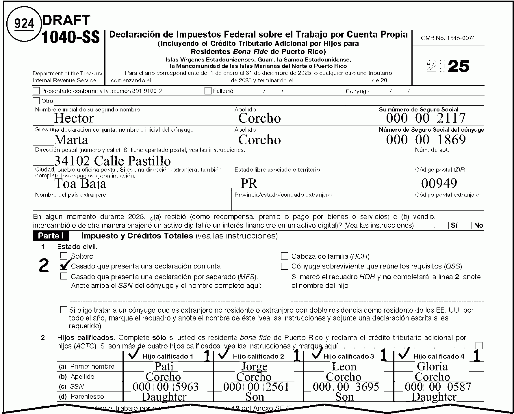 1040x Form Printable 2026