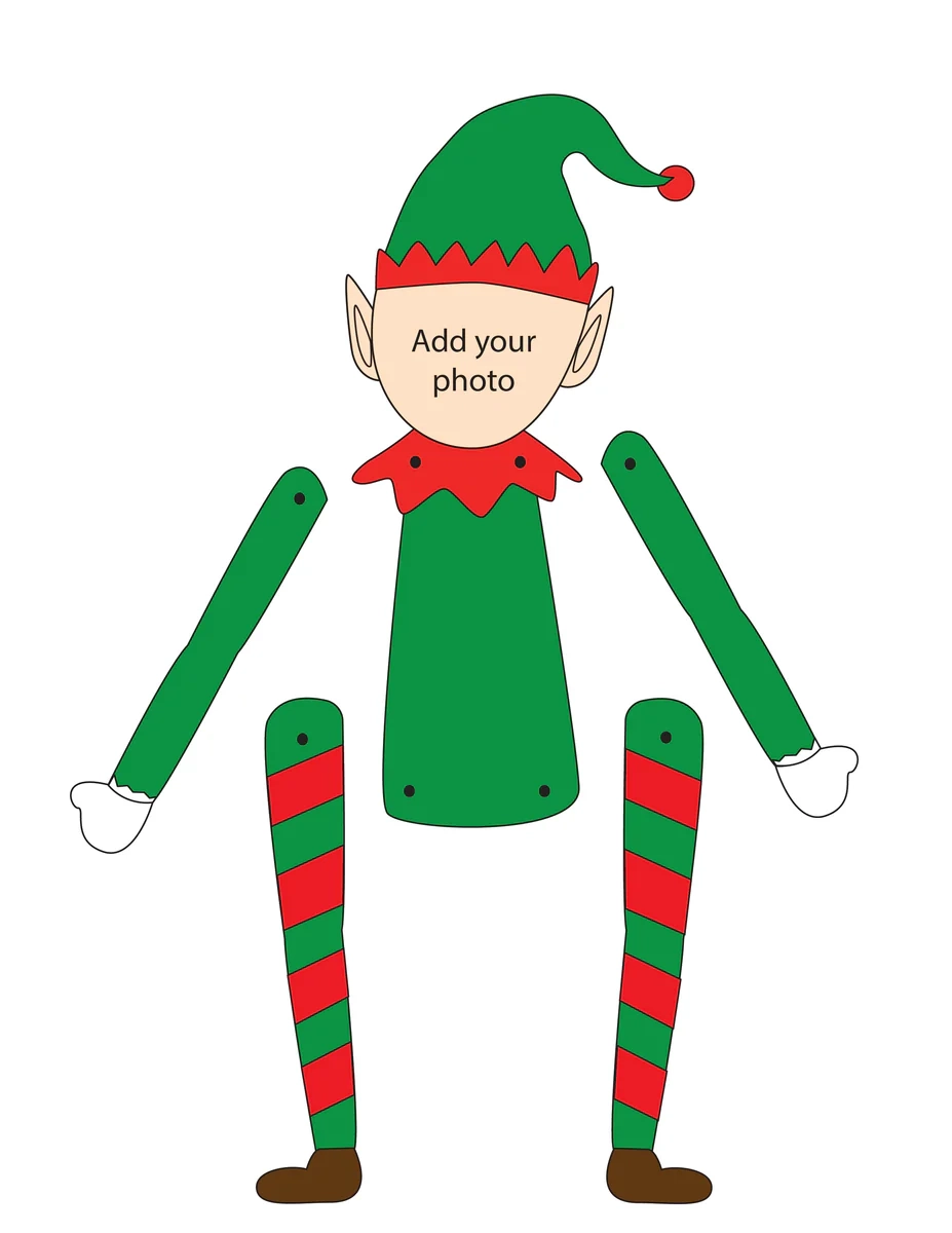 Elf Yourself Template Printable