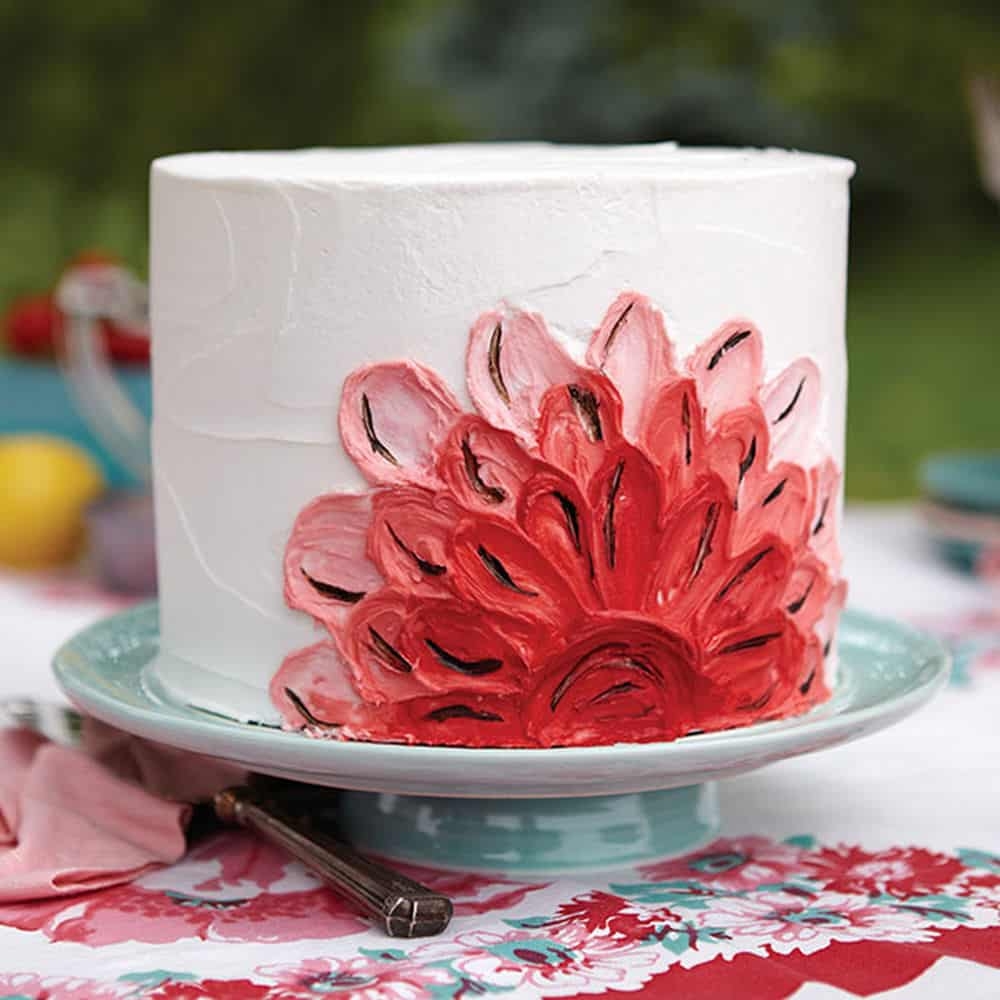 Simple Round Cake Decorating Ideas