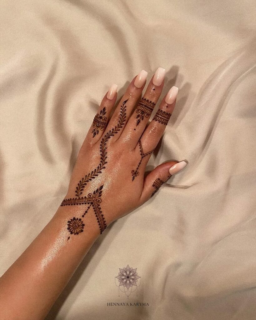 37 INSANELY CUTE SIMPLE MEHNDI DESIGNS Stylin By Sarita