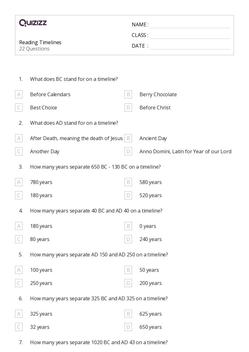 50 Grade 7 Worksheets On Quizizz Free amp Printable