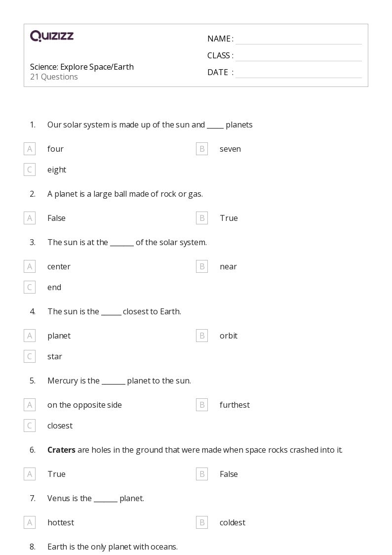 50 Science Worksheets For 2nd Grade On Quizizz Free amp Printable