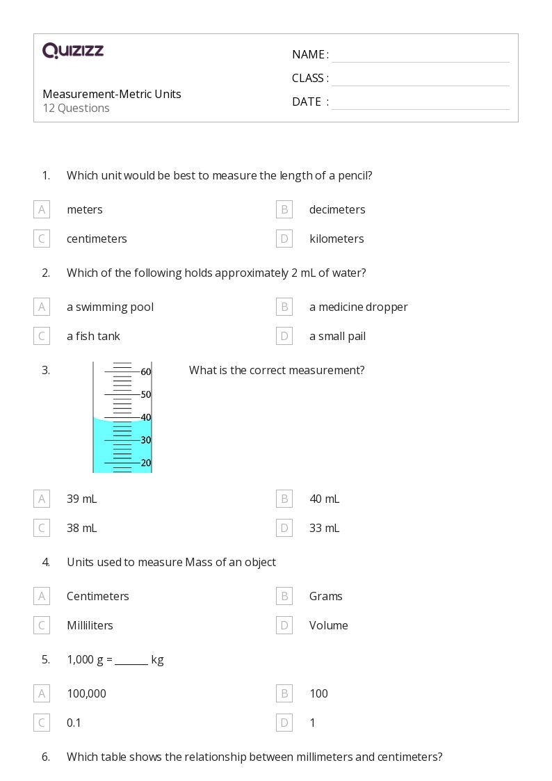 50 Science Worksheets For 5th Grade On Quizizz Free amp Printable