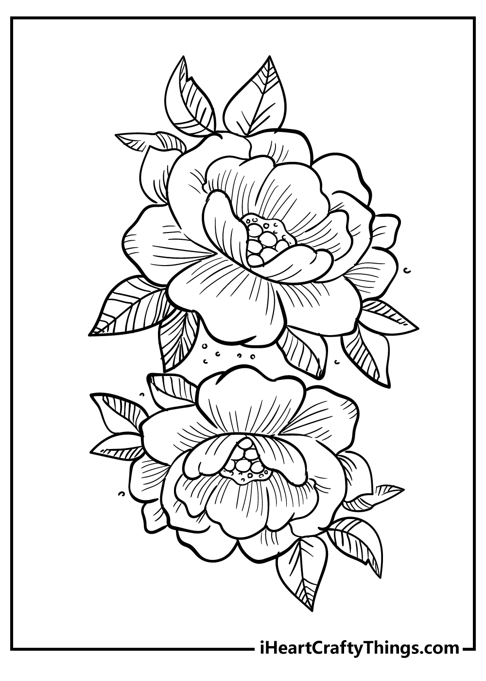 52 Flower Coloring Pages Easy Free Printable PDFs For Kids 