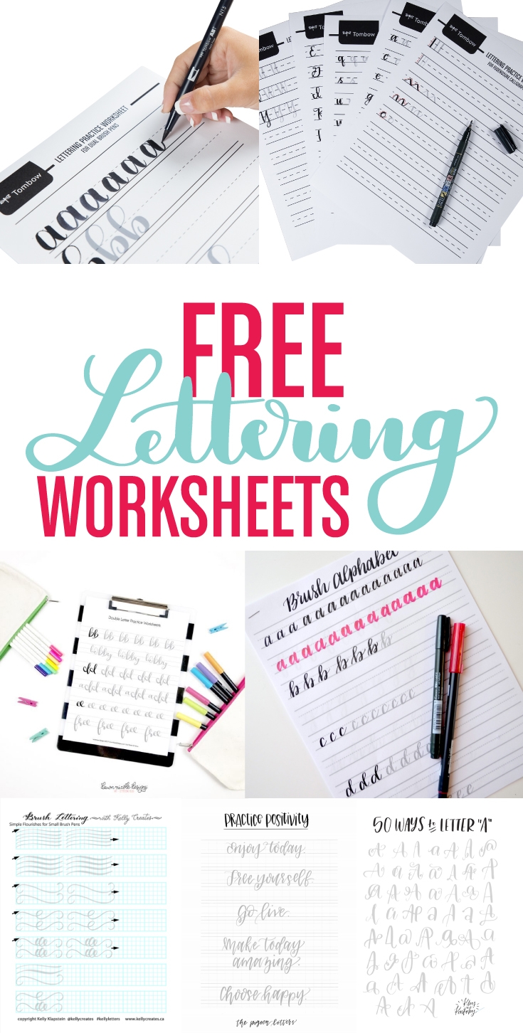 Free Printable Hand Lettering