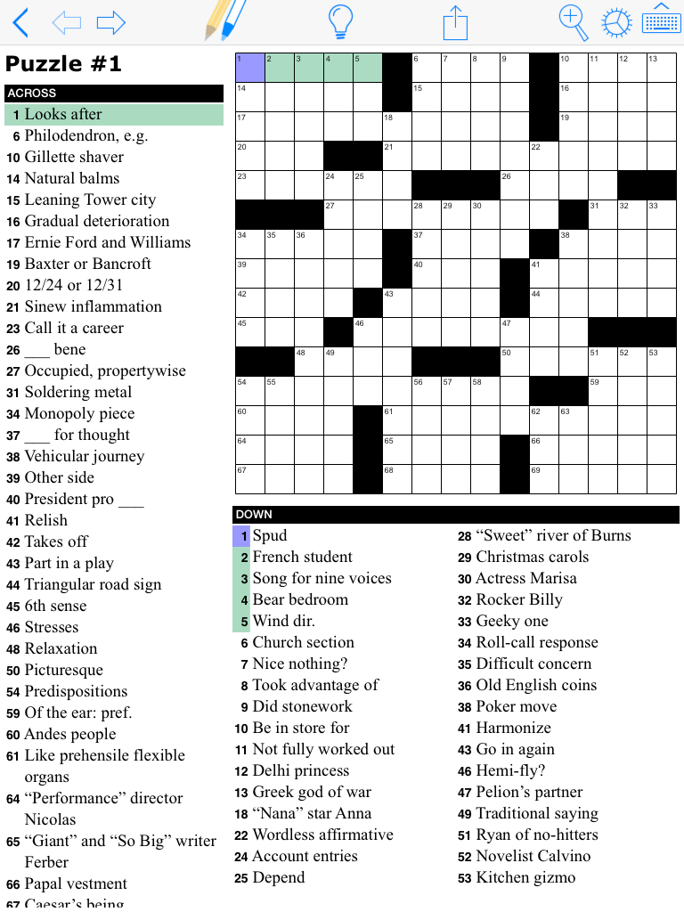 A Daily Crossword Book Two