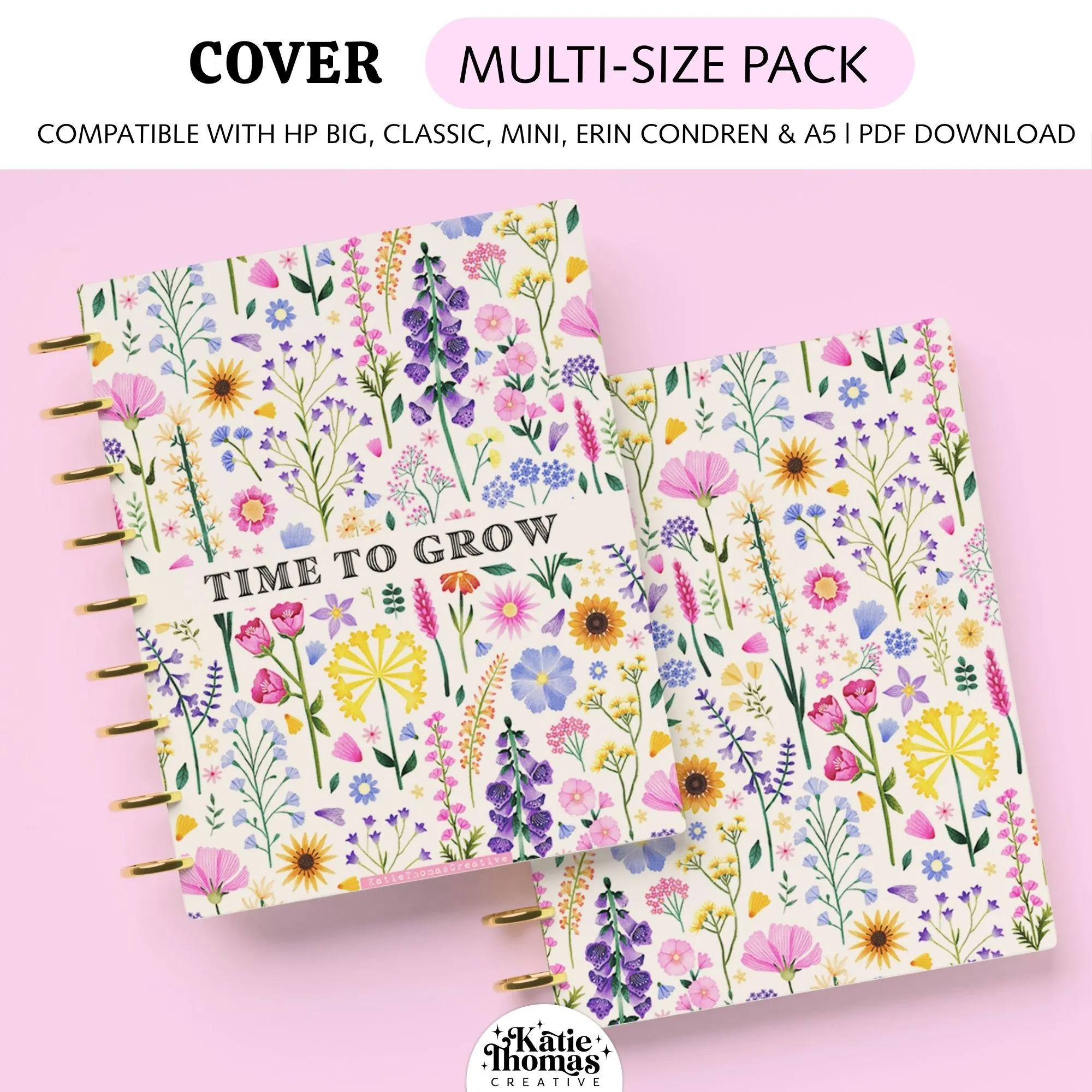 A4 Discbound Planner Cover Etsy