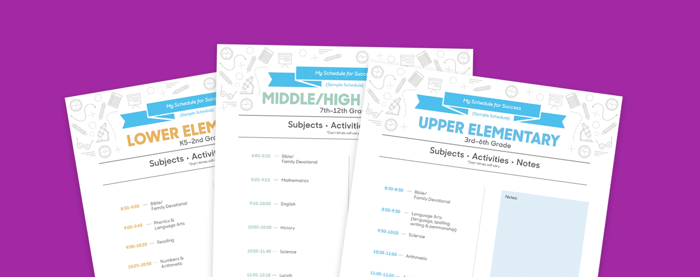 Abeka Sample Homeschool Schedules Free Download Abeka