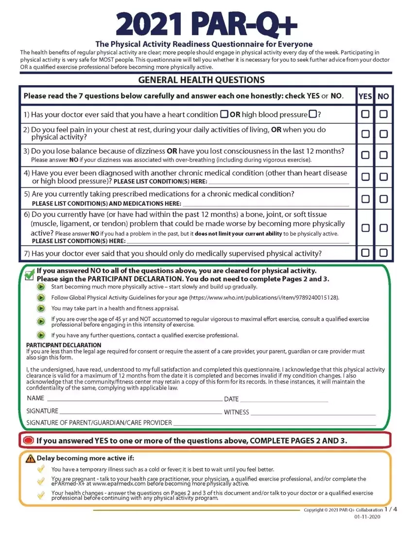 Par Q Printable Forms