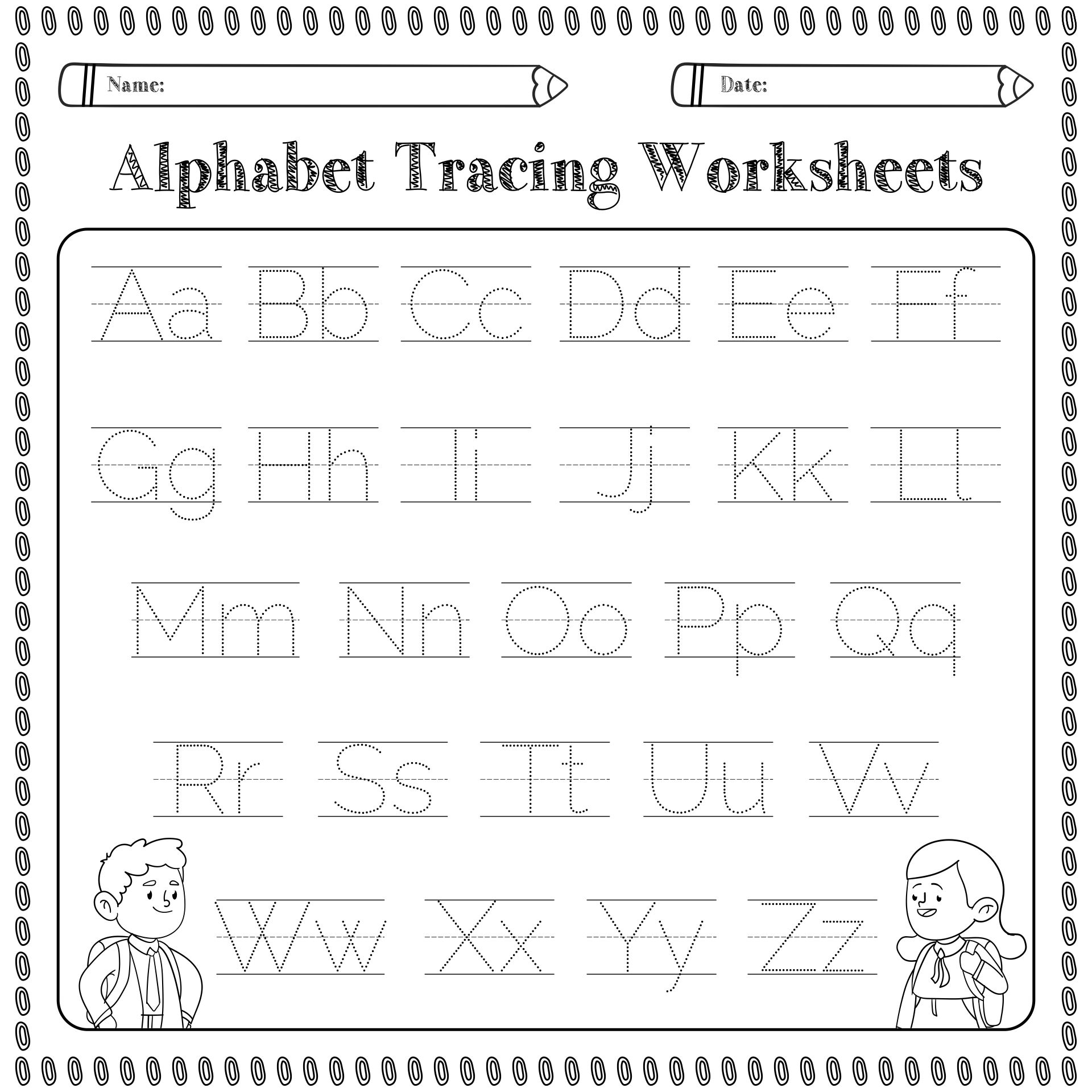 Free Printable Preschool Worksheets Alphabet