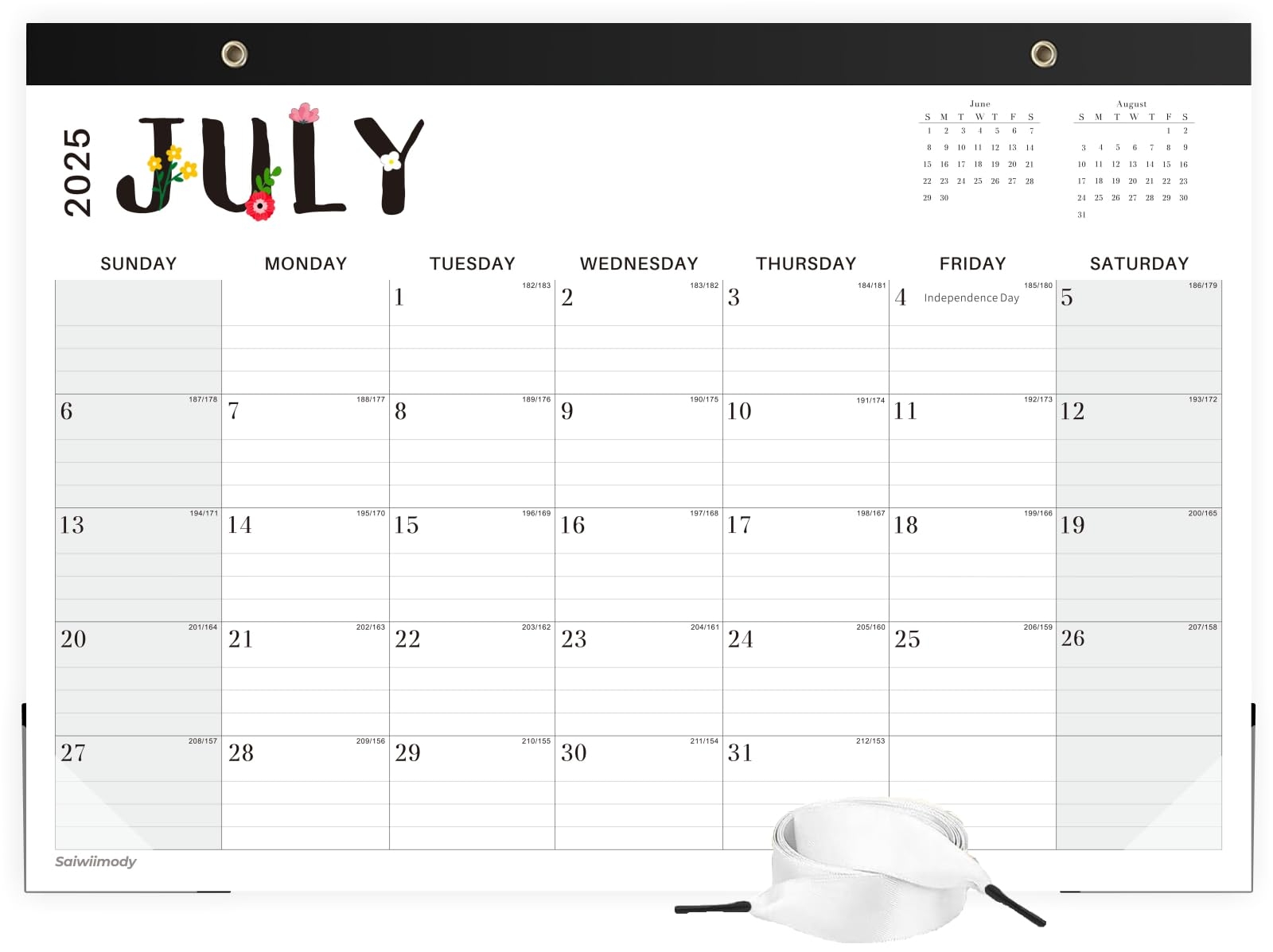 Amazon 2026 Calendar With Clear Waterproof Cover 17 X 12 