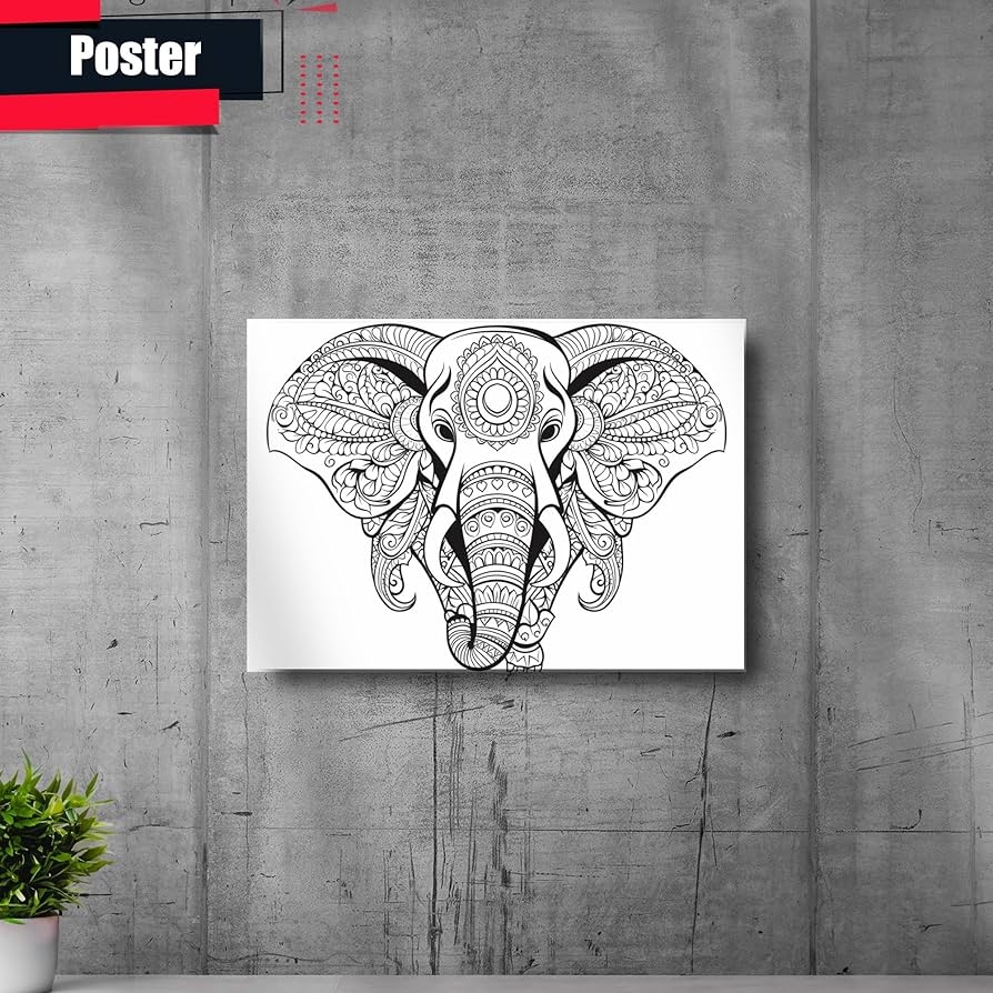 Funny Mandalas Printable Wall Art