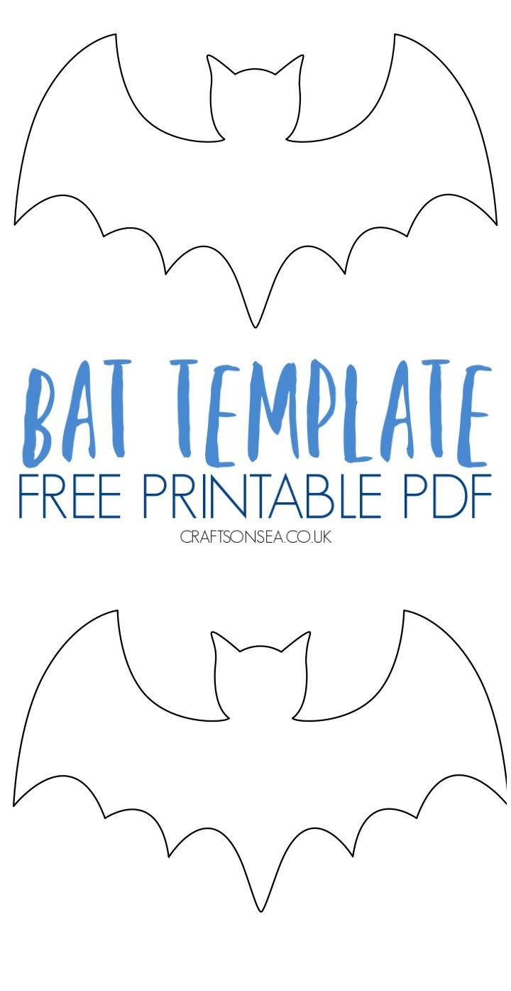 Free Bat Printables For Kids
