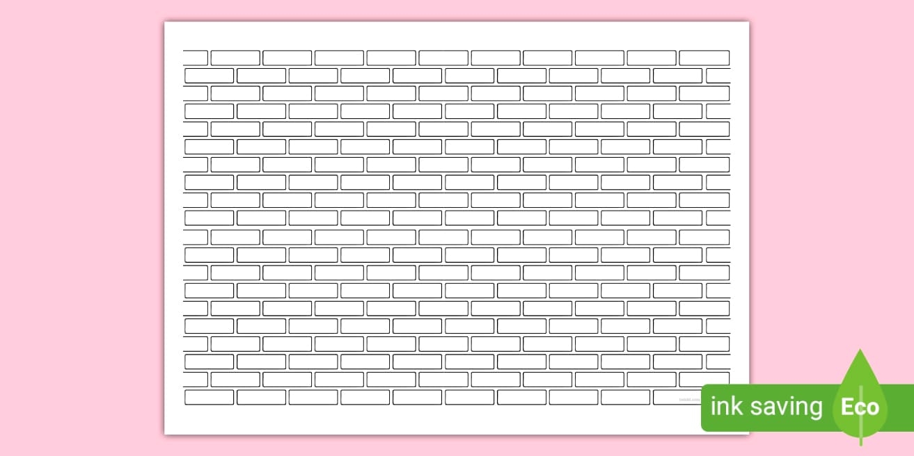 Brick Wall Template
