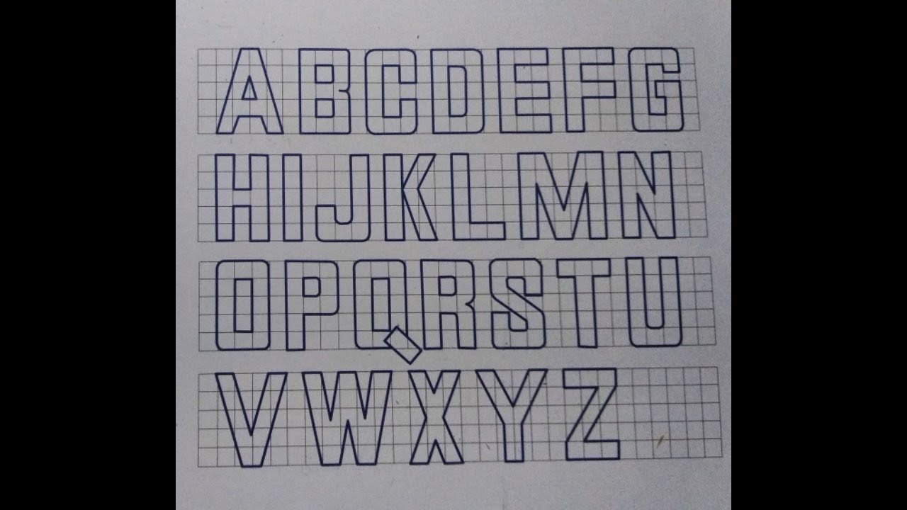 Buy Paper Block Letters On Sale