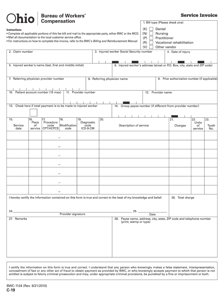 C19 Form Fill Out amp Sign Online DocHub