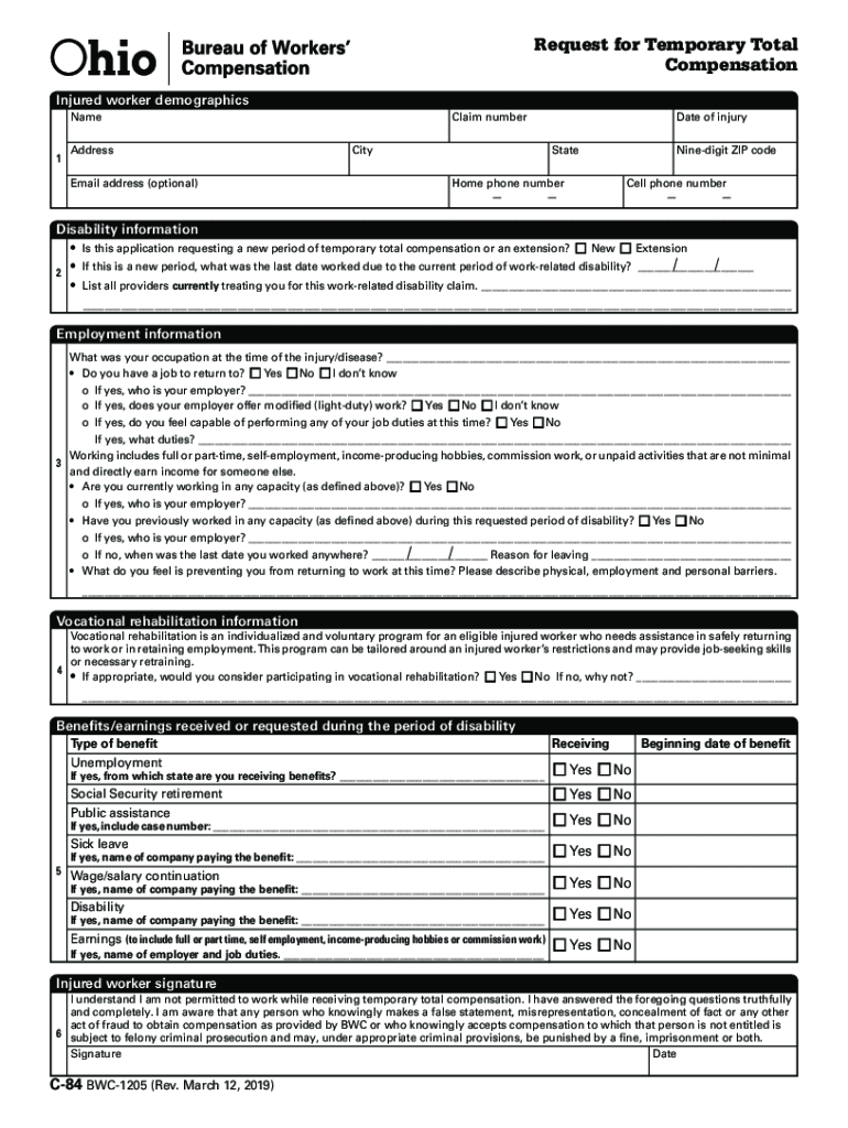 What Is A C9 Form Workers Comp