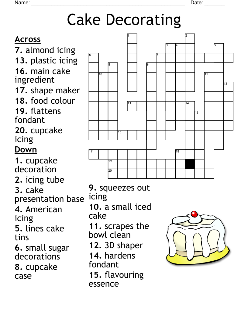 Dessert Crossword Clue 5 5