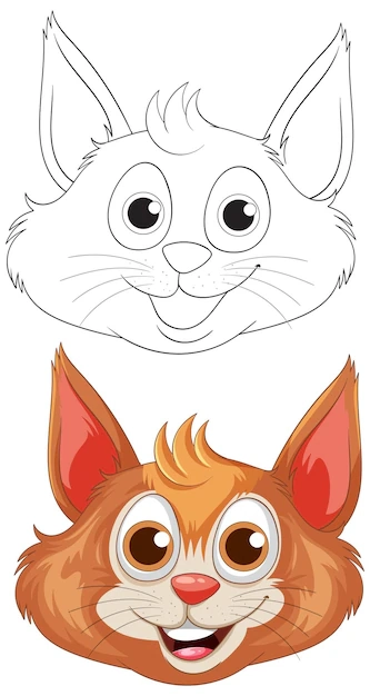 Cat Head Template Printable Images Free Download On Freepik