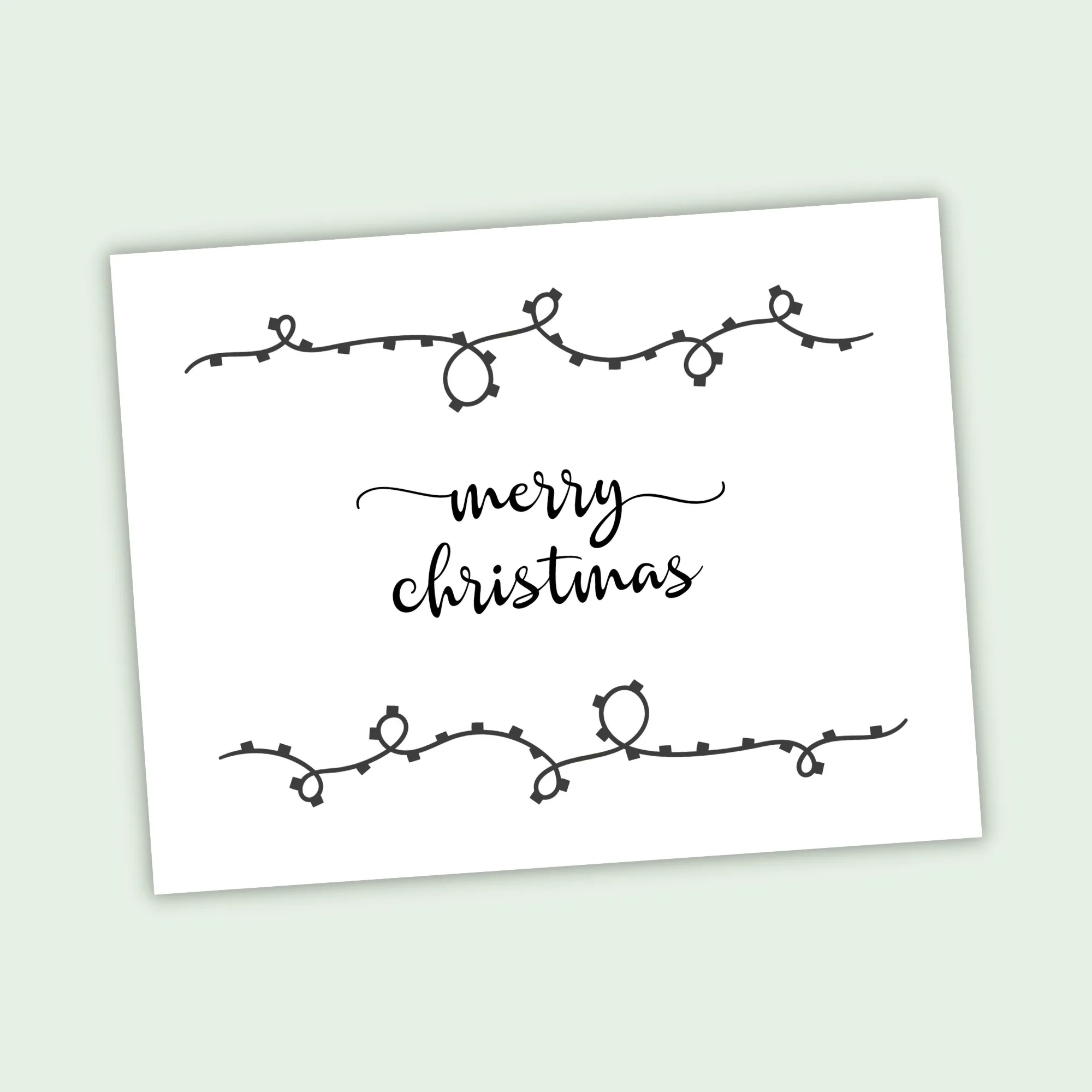 Christmas Fingerprint Art