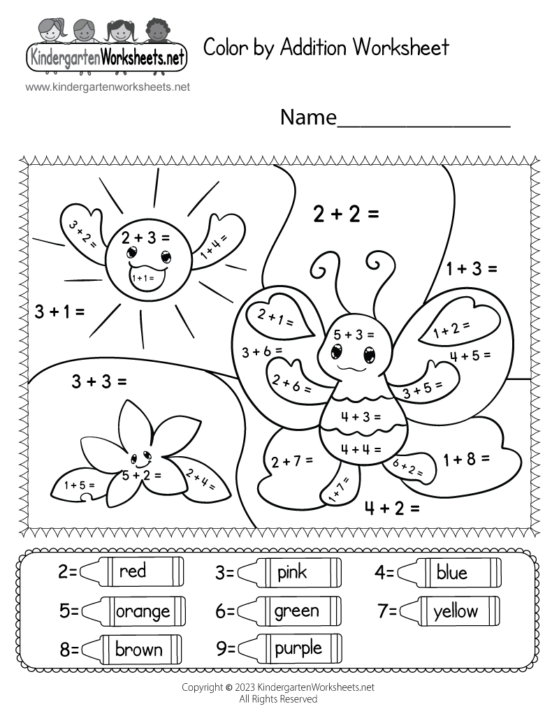Kindergarten Math Worksheets Printable Fun