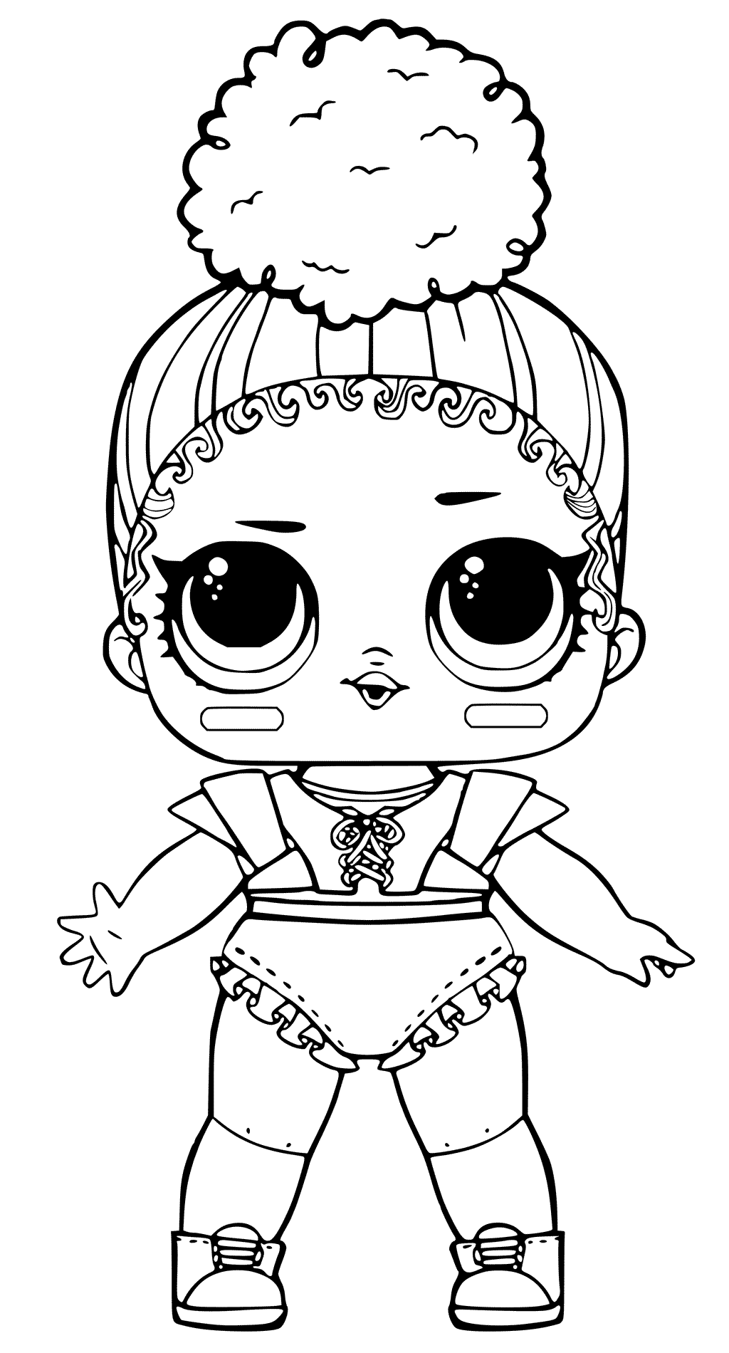 Coloring Lol Surprise New Dolls Princess Lol Dolls Printable Pages 