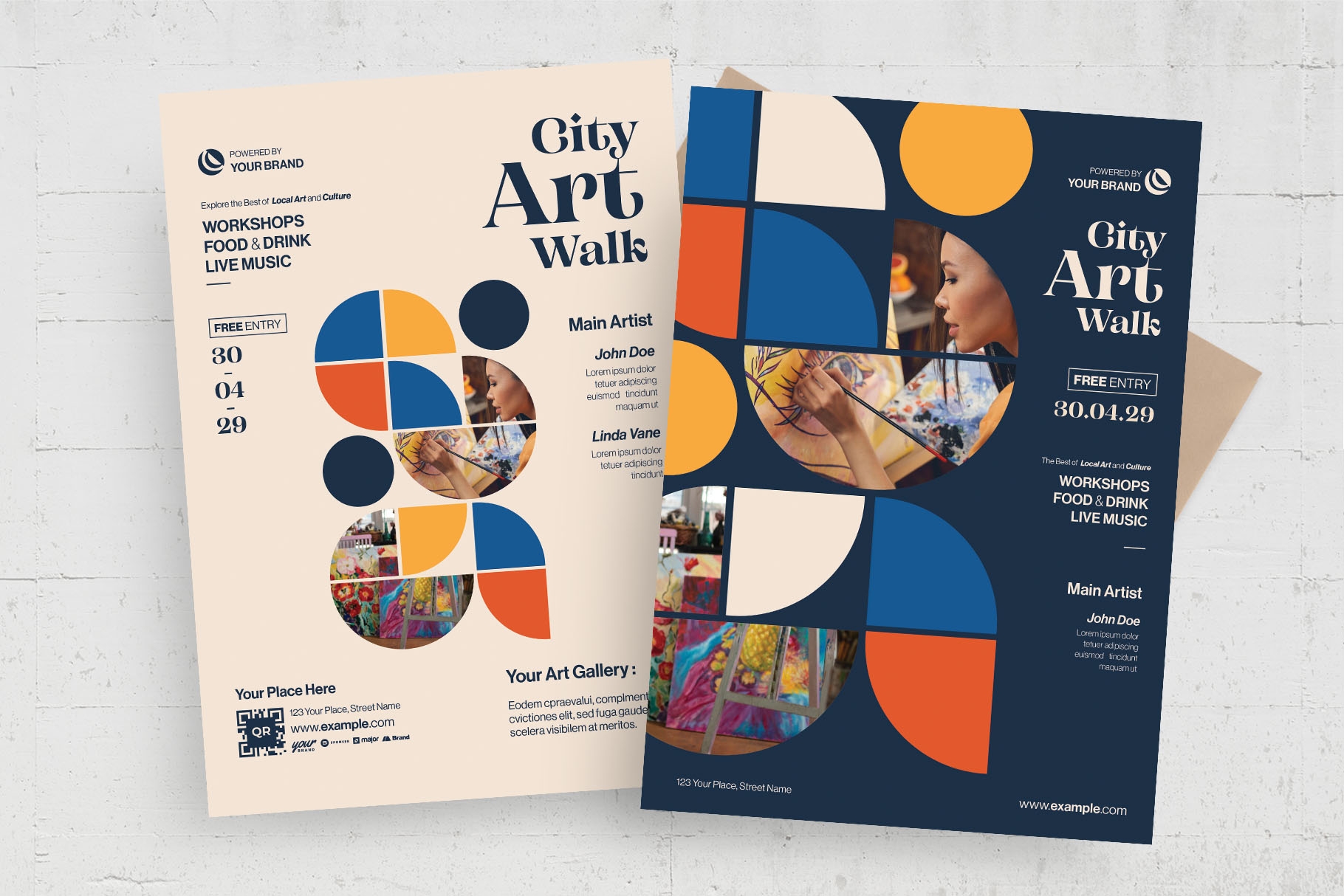 Creative Flyer Template AI EPS BrandPacks