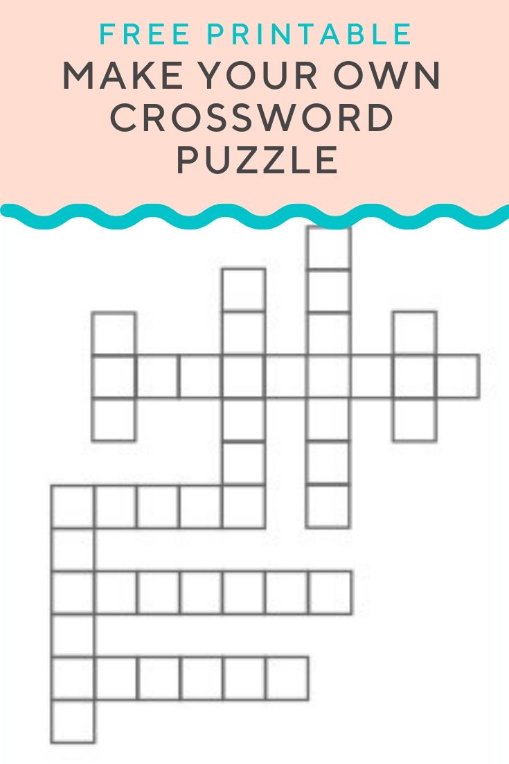 Free Printable Crossword Puzzles Generator