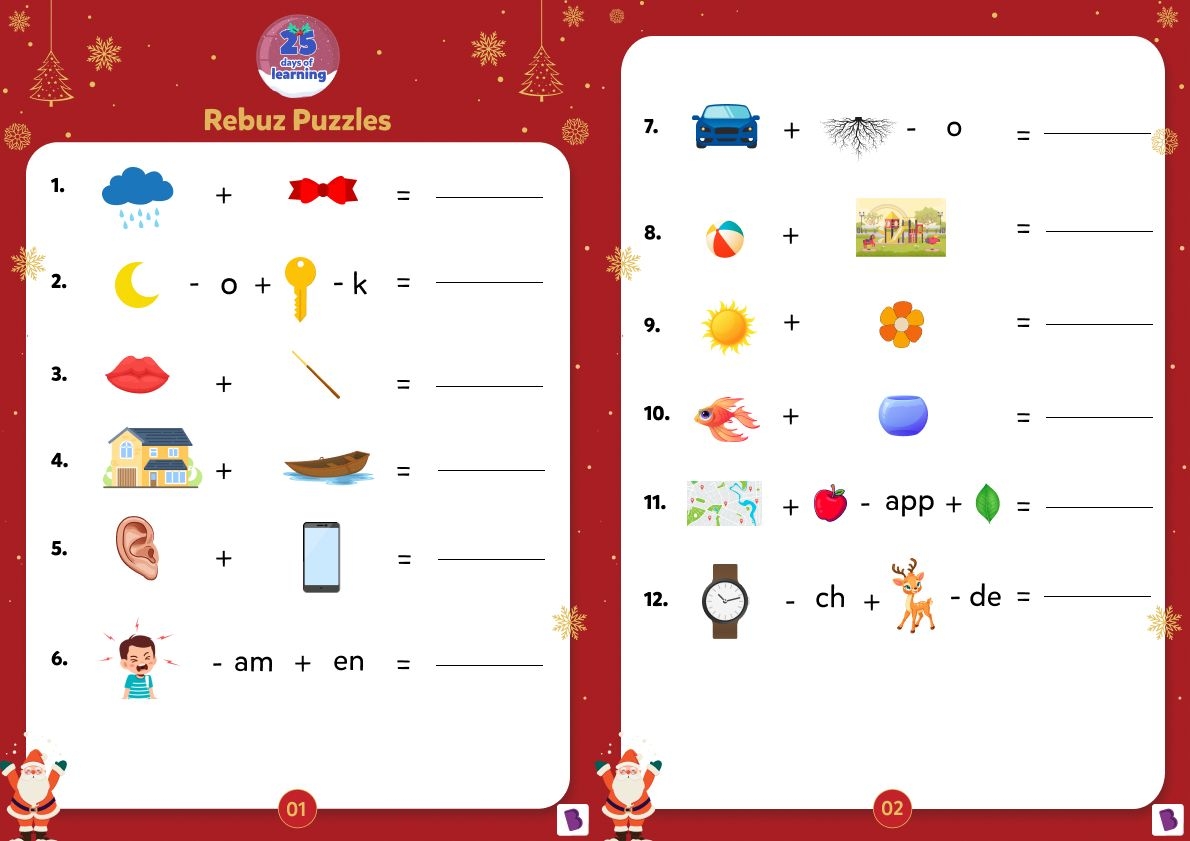 Free Rebus Puzzles Printable