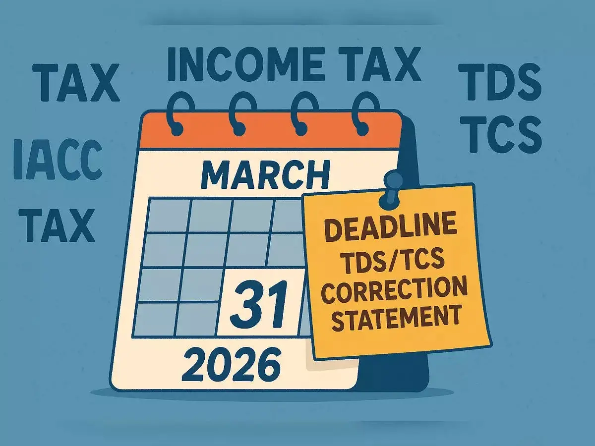 deadline to file tds tcs correction statement announced file your