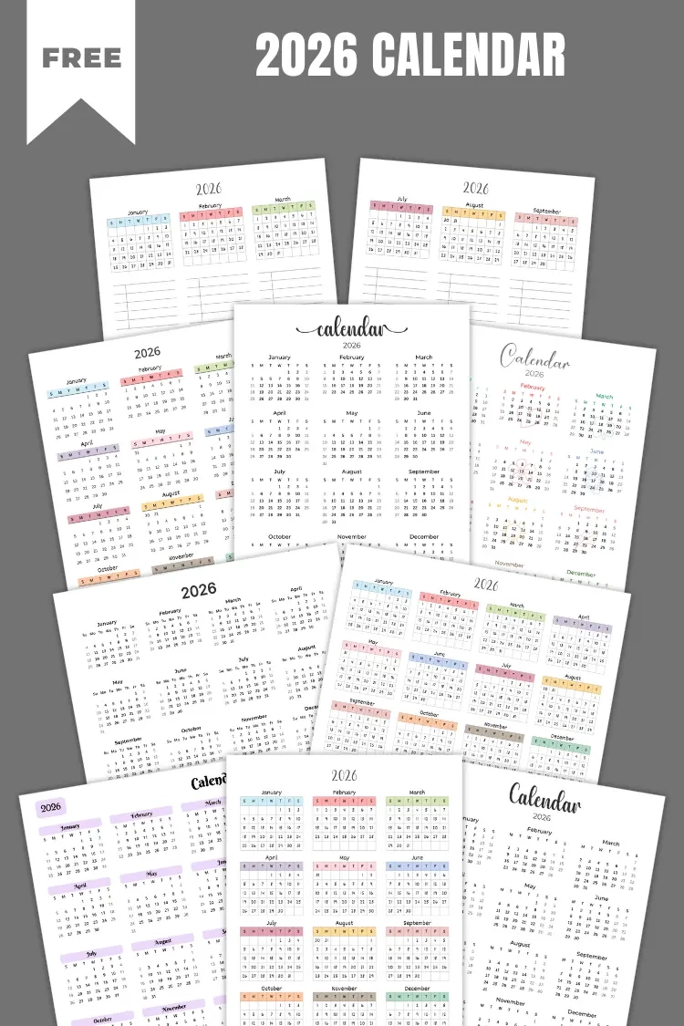 December 2025 Calendars Free Printable amp Fillable
