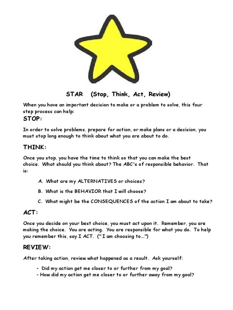 Decision Making With STAR Method PDF