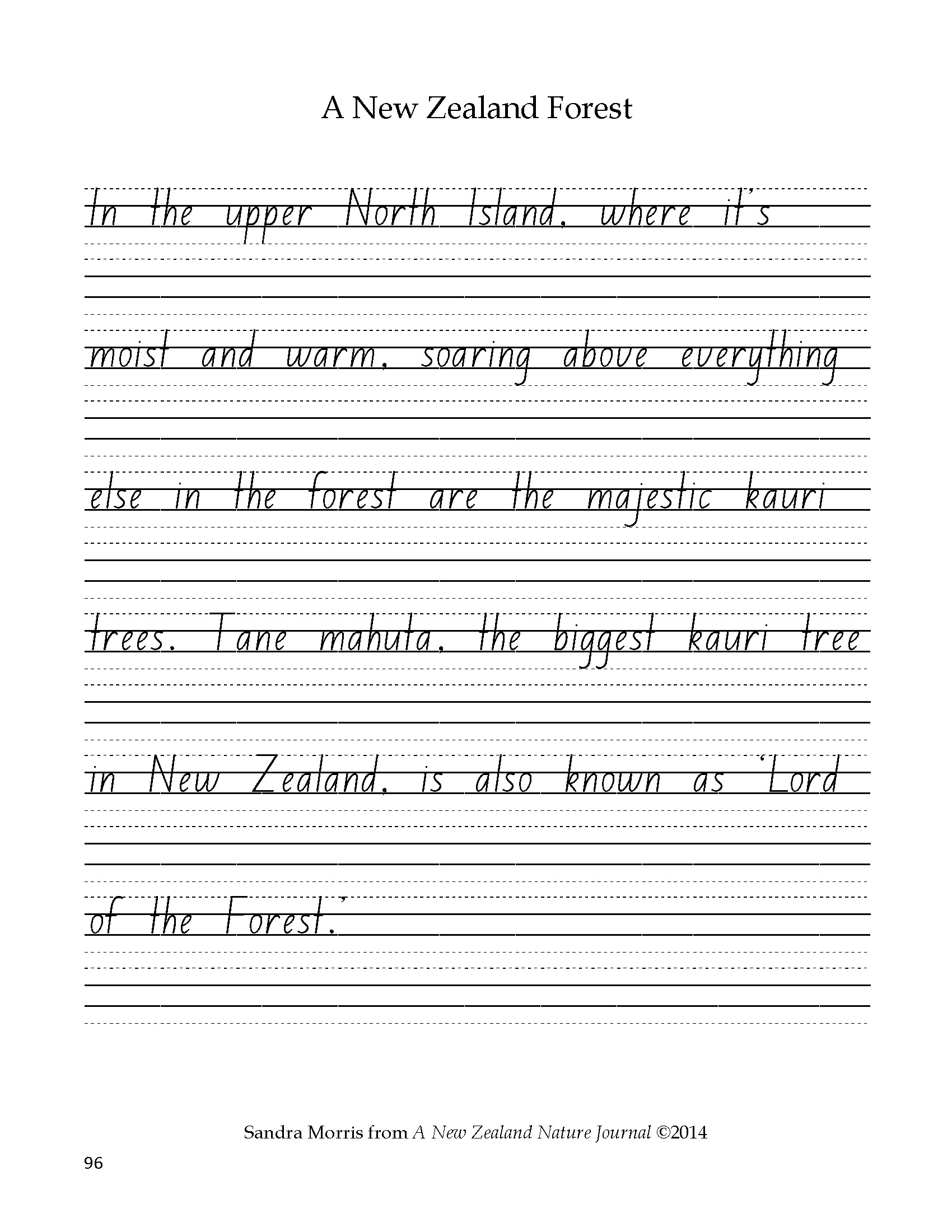 Printable Handwriting Worksheets For Teens