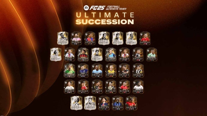 EA FC 25 Ultimate Succession Upgrade Tracker Alle Spieler innen 