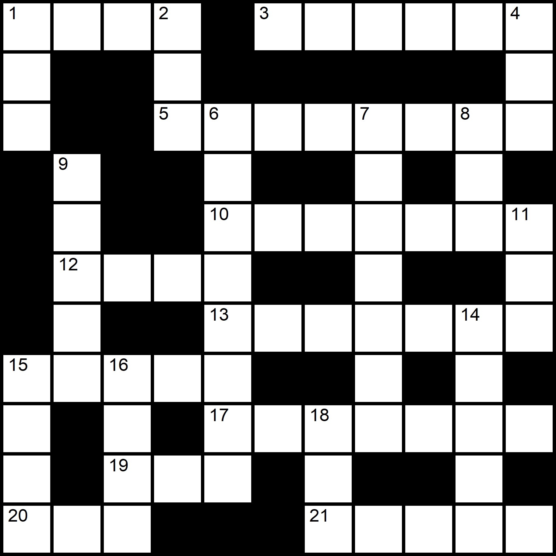Printable Crossword Puzzles Net