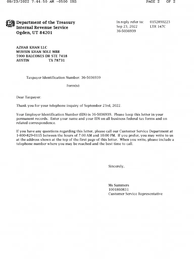 Ein LTR 147C PDF