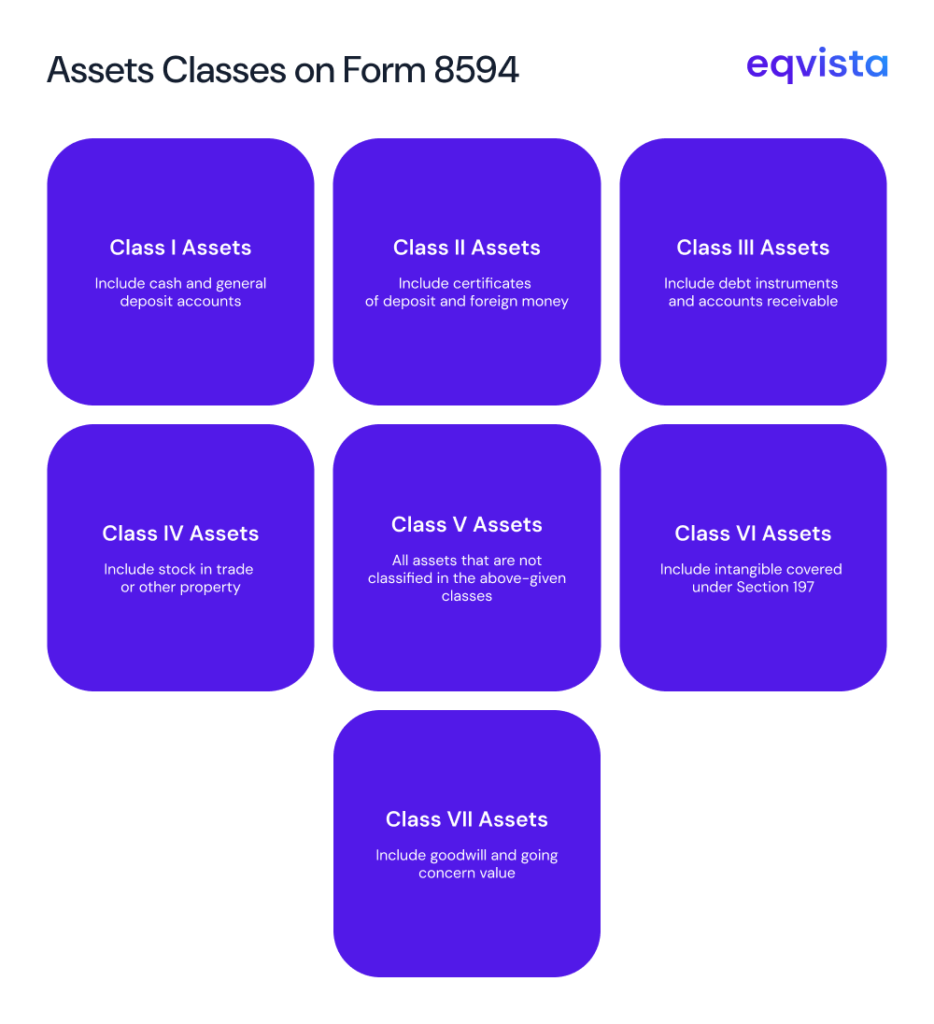 Irs Form 8594 Asset Classes
