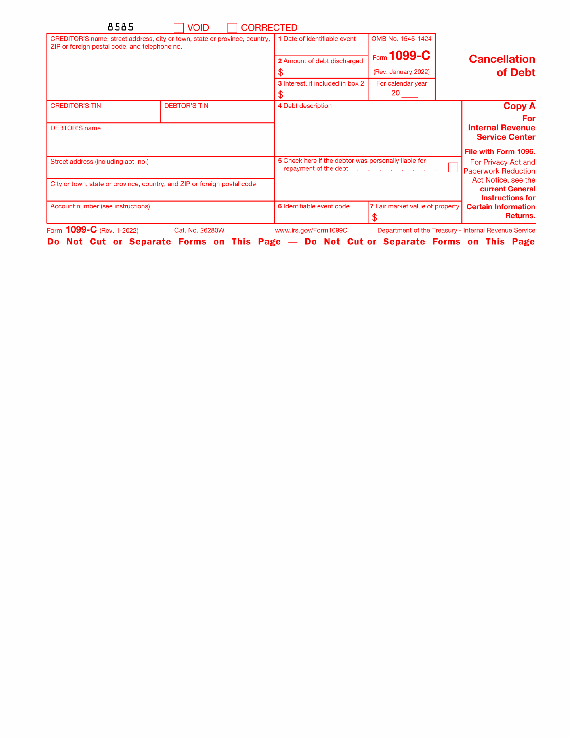 Printable Form 8829