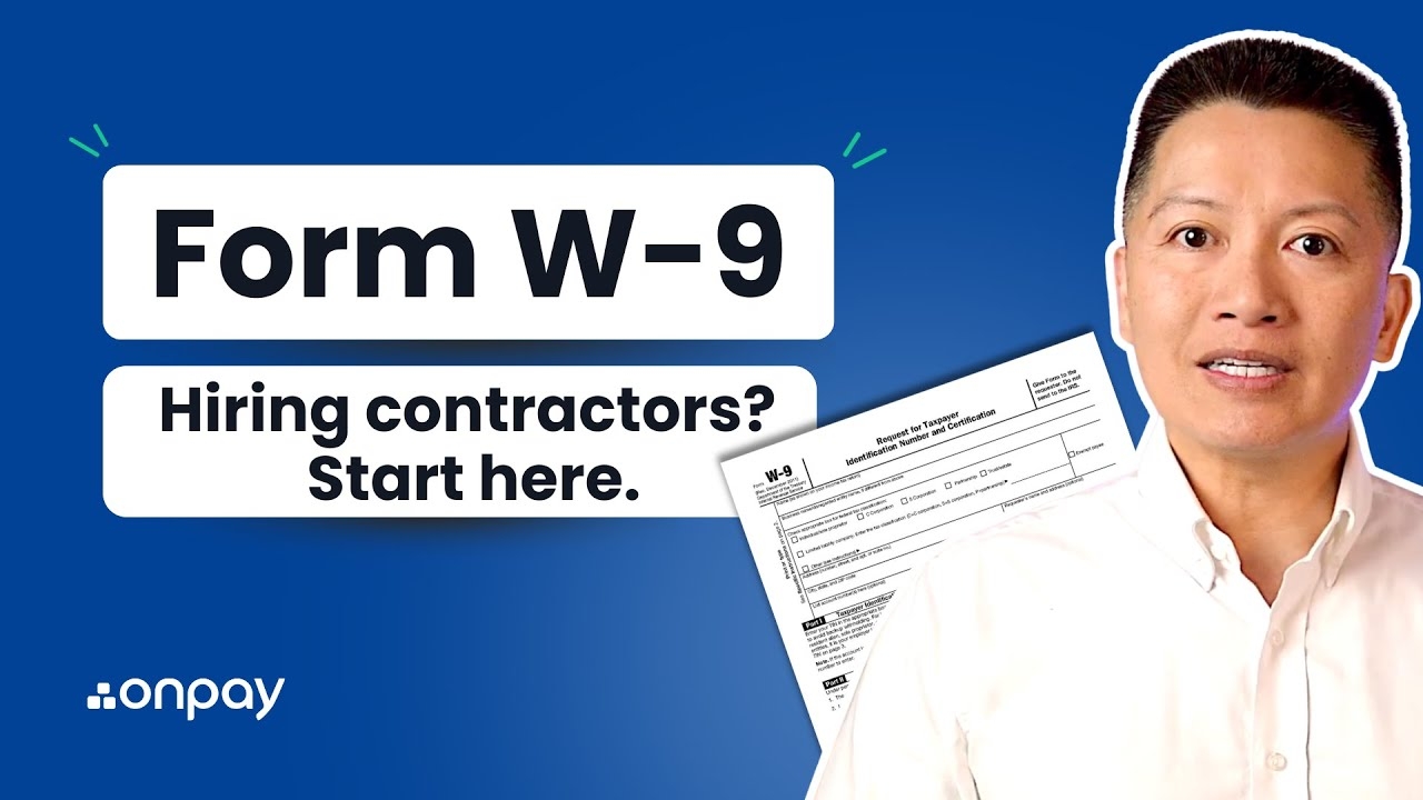 W 9 Form Fillable 2026