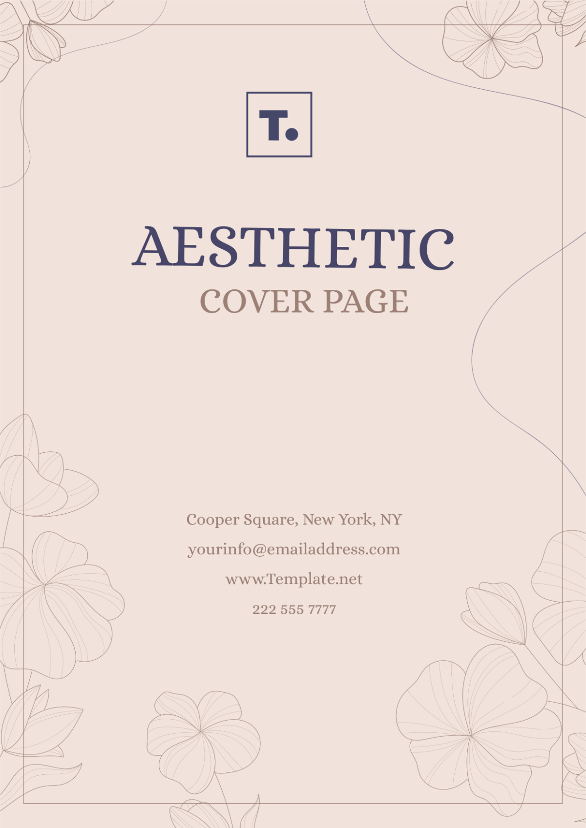 Free Cover Page Templates To Edit Online amp Print