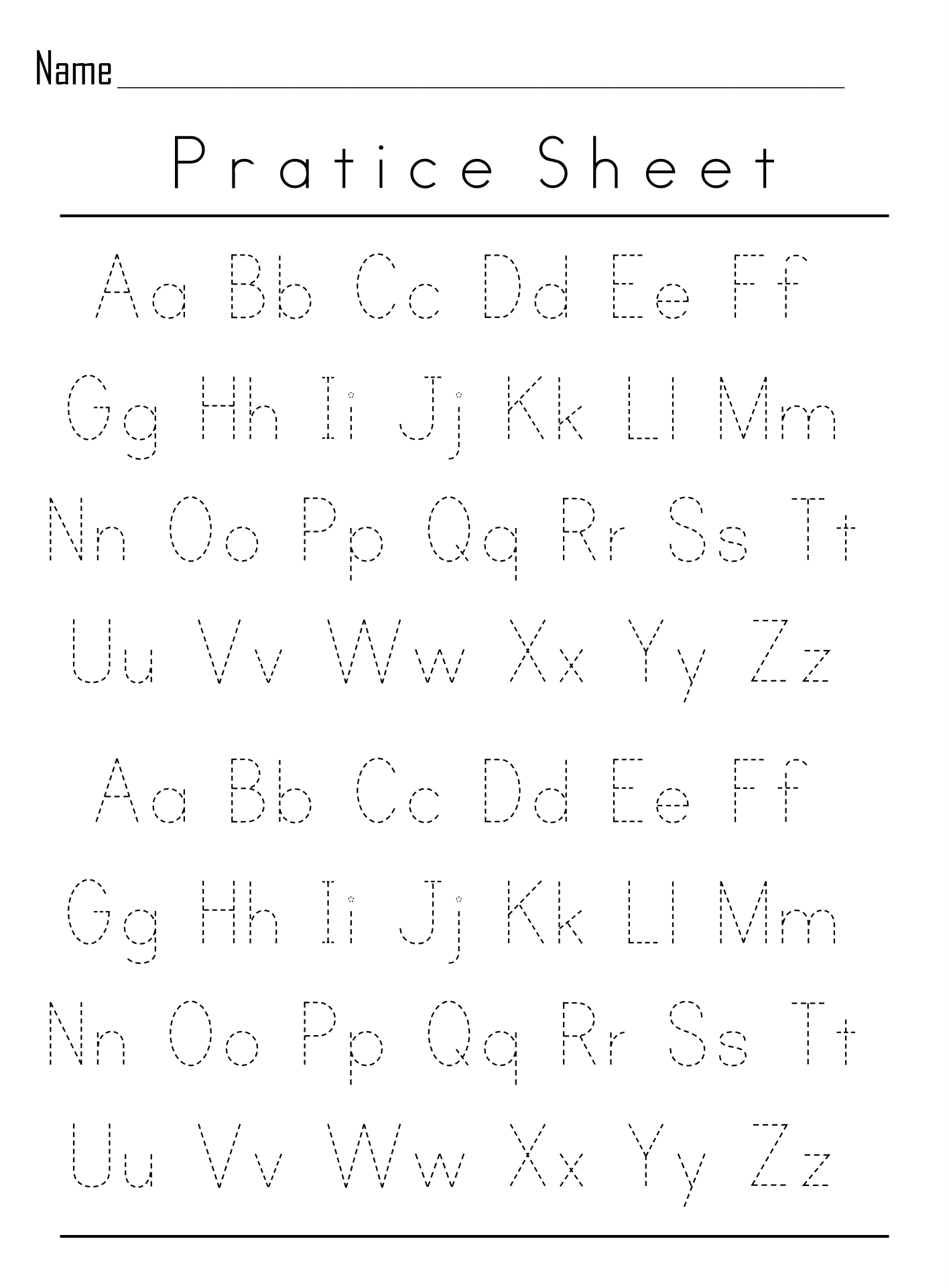 Free Printable Handwriting Worksheets