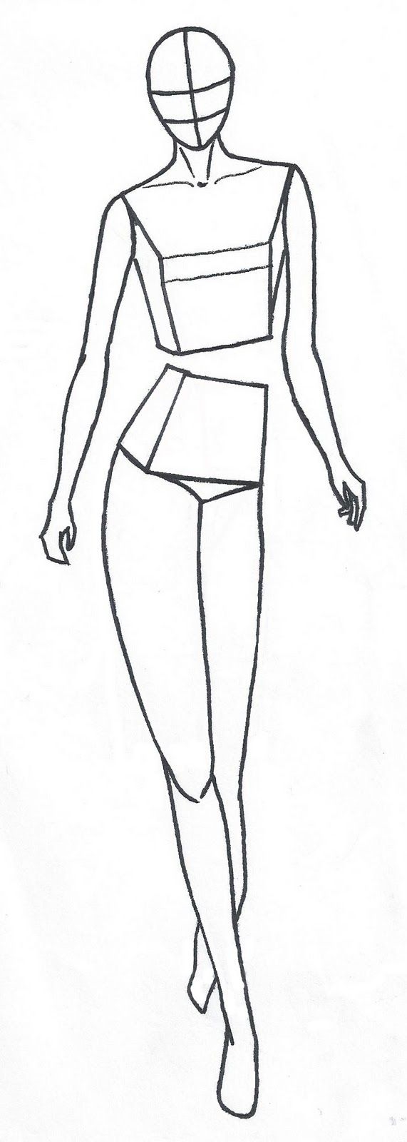 Free Fashion Figure Templates Are Here 