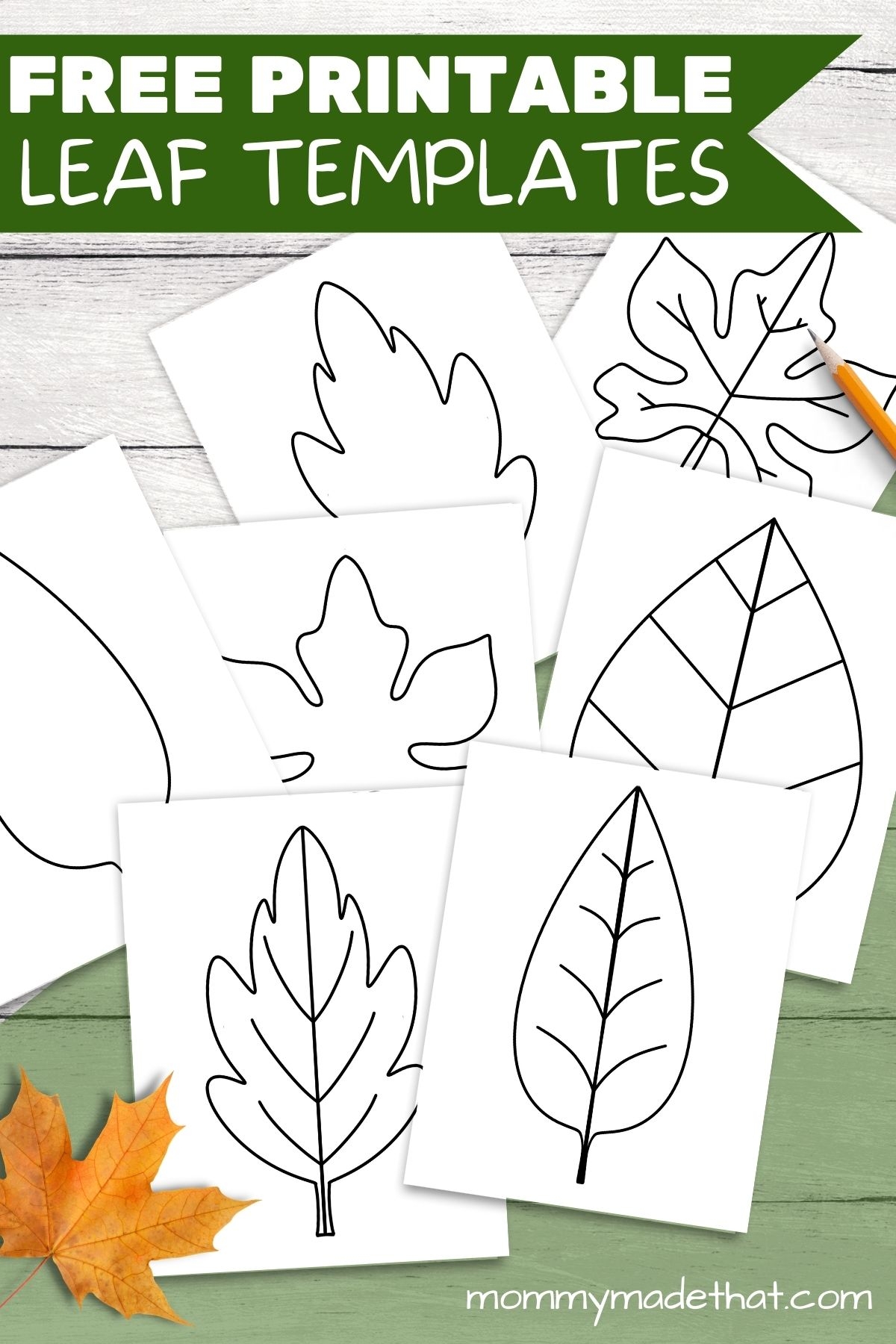 Free Printable Templates Fall Leaves